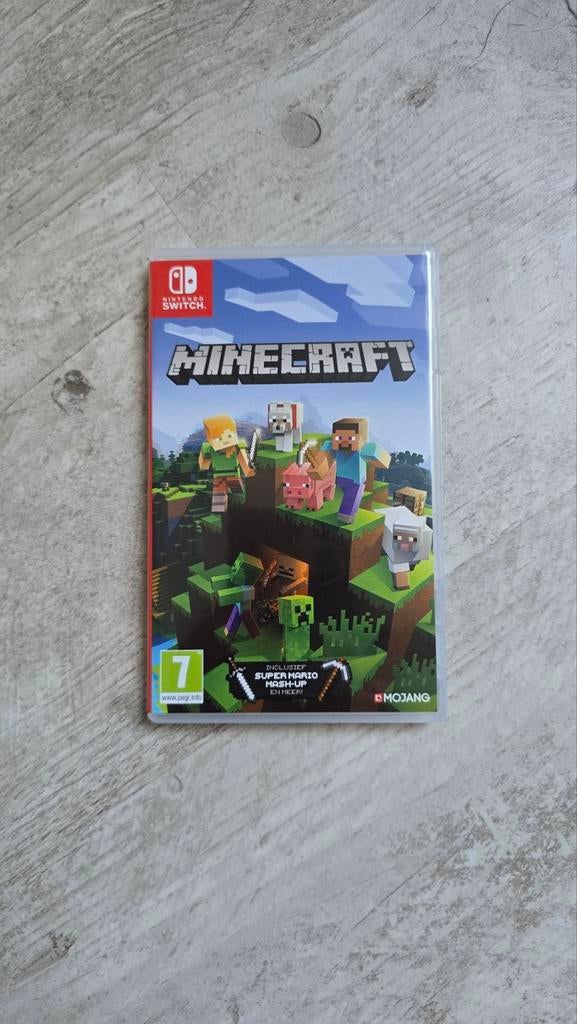 Minecraft Nintendo Switch, 3 spelers of meer, Ophalen, Zo goed als nieuw, Vanaf 7 jaar