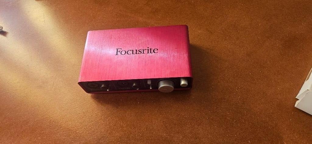 Audio FocusRite Scarlett 2i2 MK2 USB 2.0, Computers en Software, Ophalen of Verzenden, Zo goed als nieuw, Extern, Focusrite