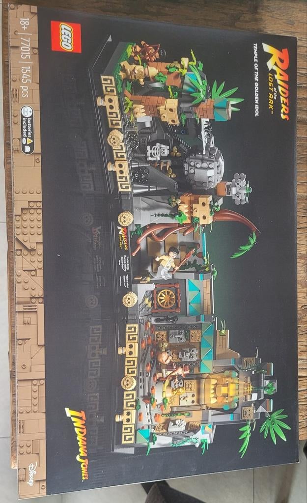 LEGO Indiana Jones 77015 Tempel van de Gouden Afgod, Inclusief minifiguren, Overige thema's, Lego, Nieuw