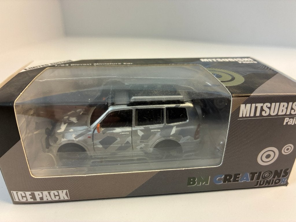 88892: Mitsubishi Pajero Ice Pack - BM-Creations 1:64, Auto, JDM Diecast Models, Nieuw, Ophalen of Verzenden