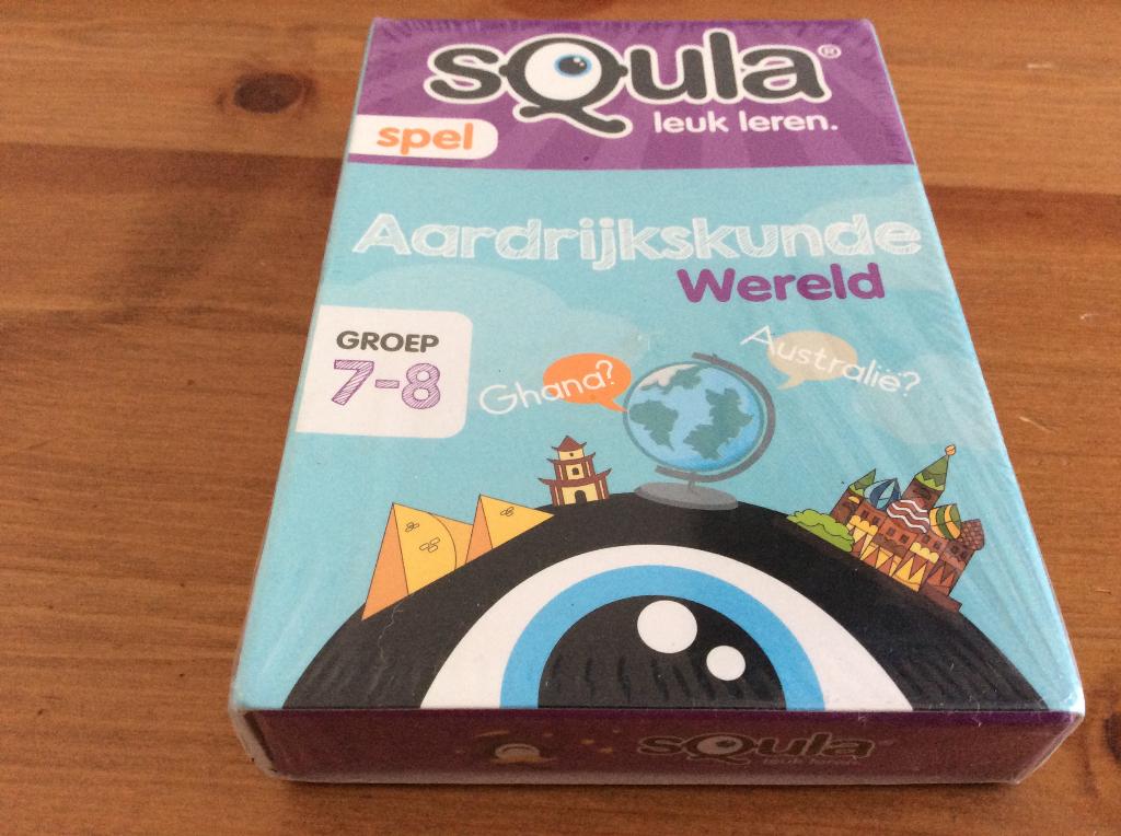 squla leuk leren spel aardrijkskunde.groep 7-8 nieuw, Ophalen of Verzenden, Nieuw