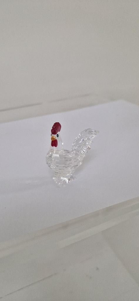 Swarovski kristal Haan, Ophalen of Verzenden, Zo goed als nieuw, Figuurtje