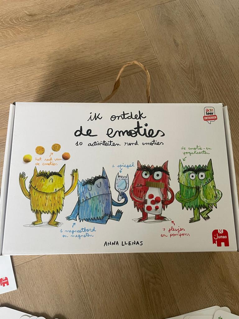 Kleurenmonster 'Ik ontdek de emoties' spel-compleet, Ophalen of Verzenden, Gebruikt, Ontdekken