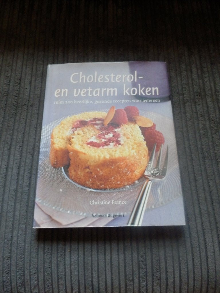 Cholesterol- en vetarm koken: ruim 220 heerlijke, gezonde, Boeken, Ophalen of Verzenden, Zo goed als nieuw, Gezondheid en Conditie