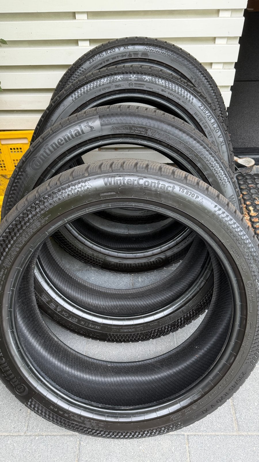 Continental WinterContact TS 870 P 235/45 R20 winterbanden, Ophalen, Gebruikt, Winterbanden, 235 mm