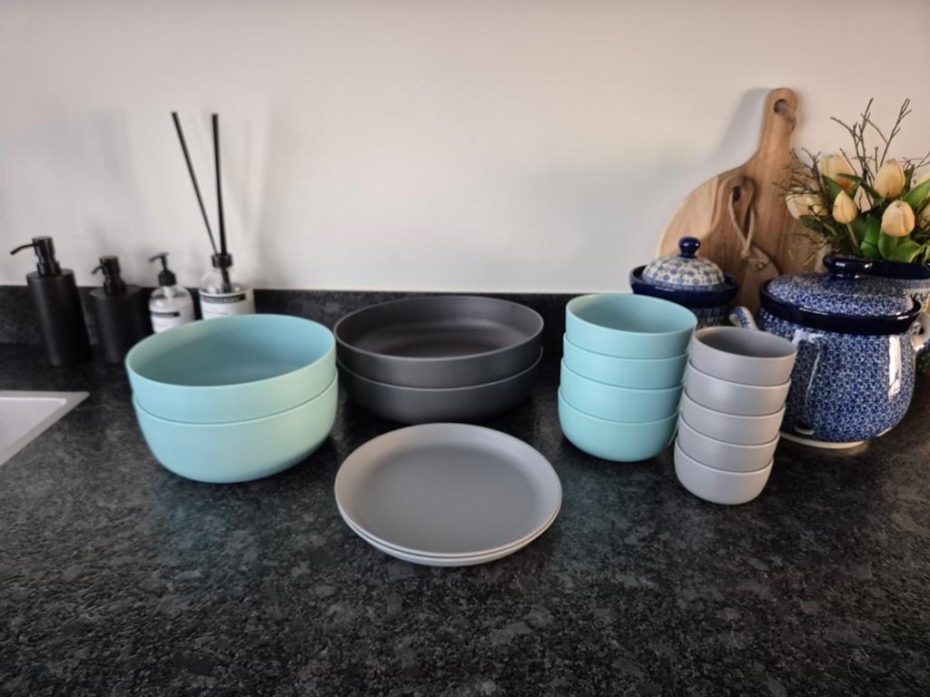 Royal vkb buitenservies AH, Ophalen