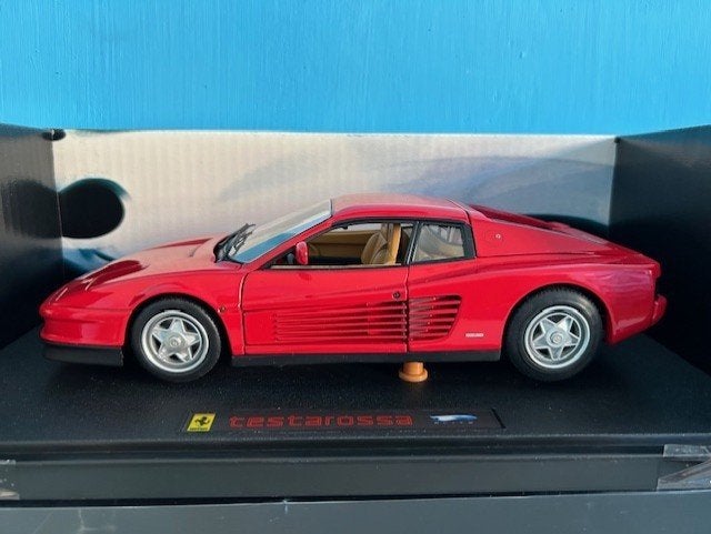 FERRARI TESTAROSSA 1:18 HOT WHEELS ELITE, Ophalen of Verzenden, Zo goed als nieuw, Auto, Hot Wheels