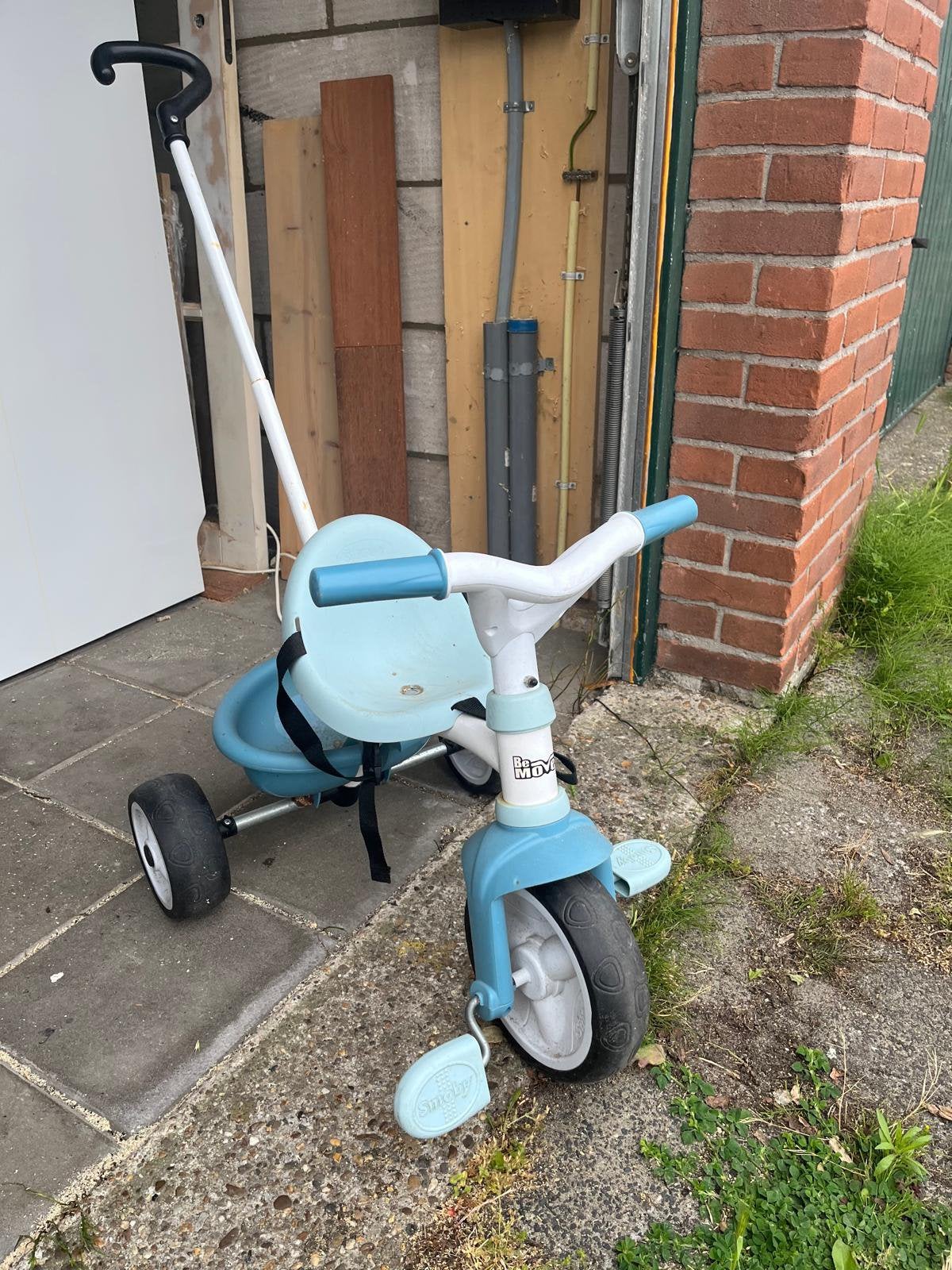 Duwfiets, Ophalen, Gebruikt