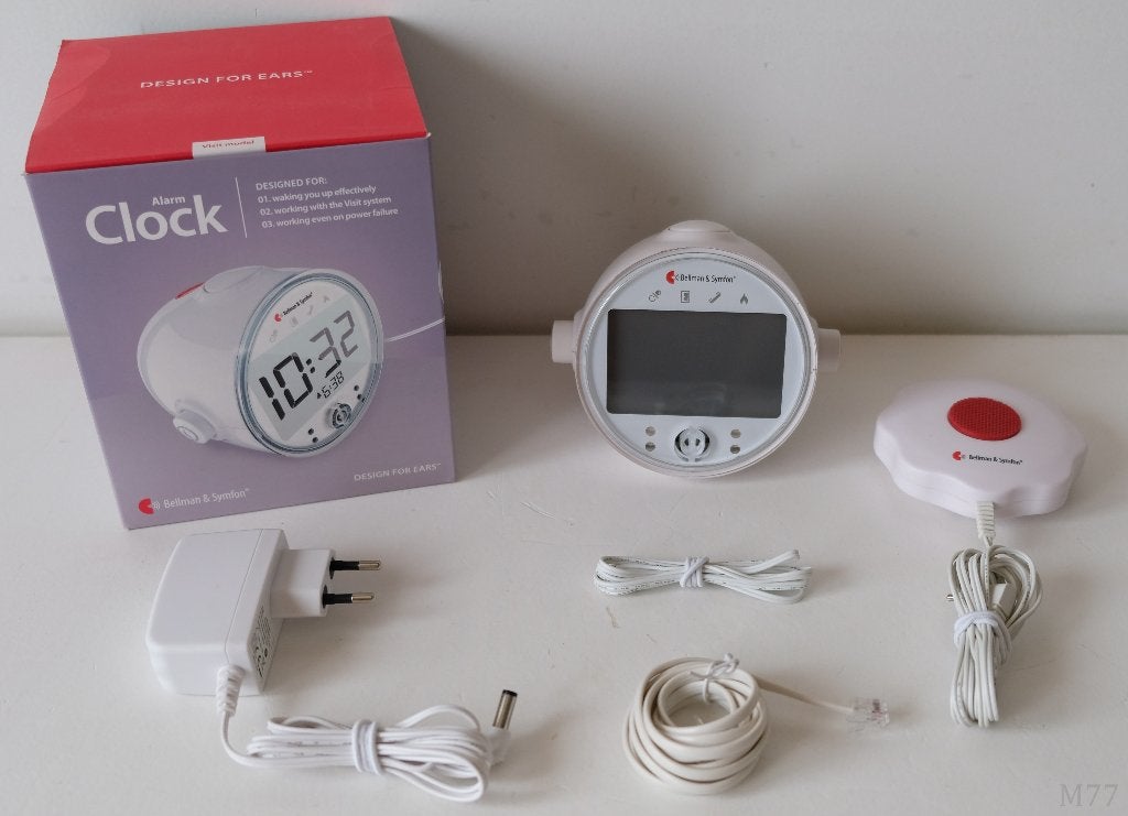 Bellman & Symfon BE1580 'Visit' Alarm en Trilwekker, Ophalen of Verzenden, Zo goed als nieuw, Digitaal