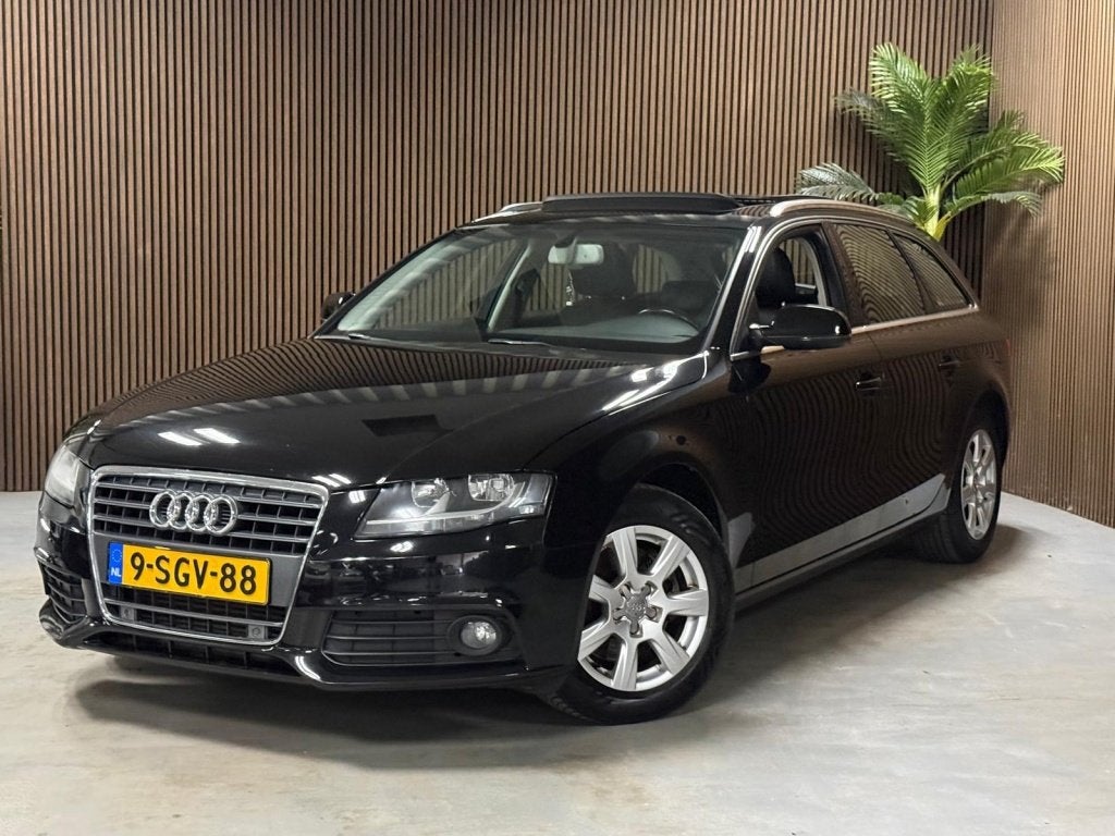 Audi A4 Avant 1.8 TFSI Pro Line (bj 2011, automaat), Auto's, Euro 5, 4 cilinders, A4, Zwart