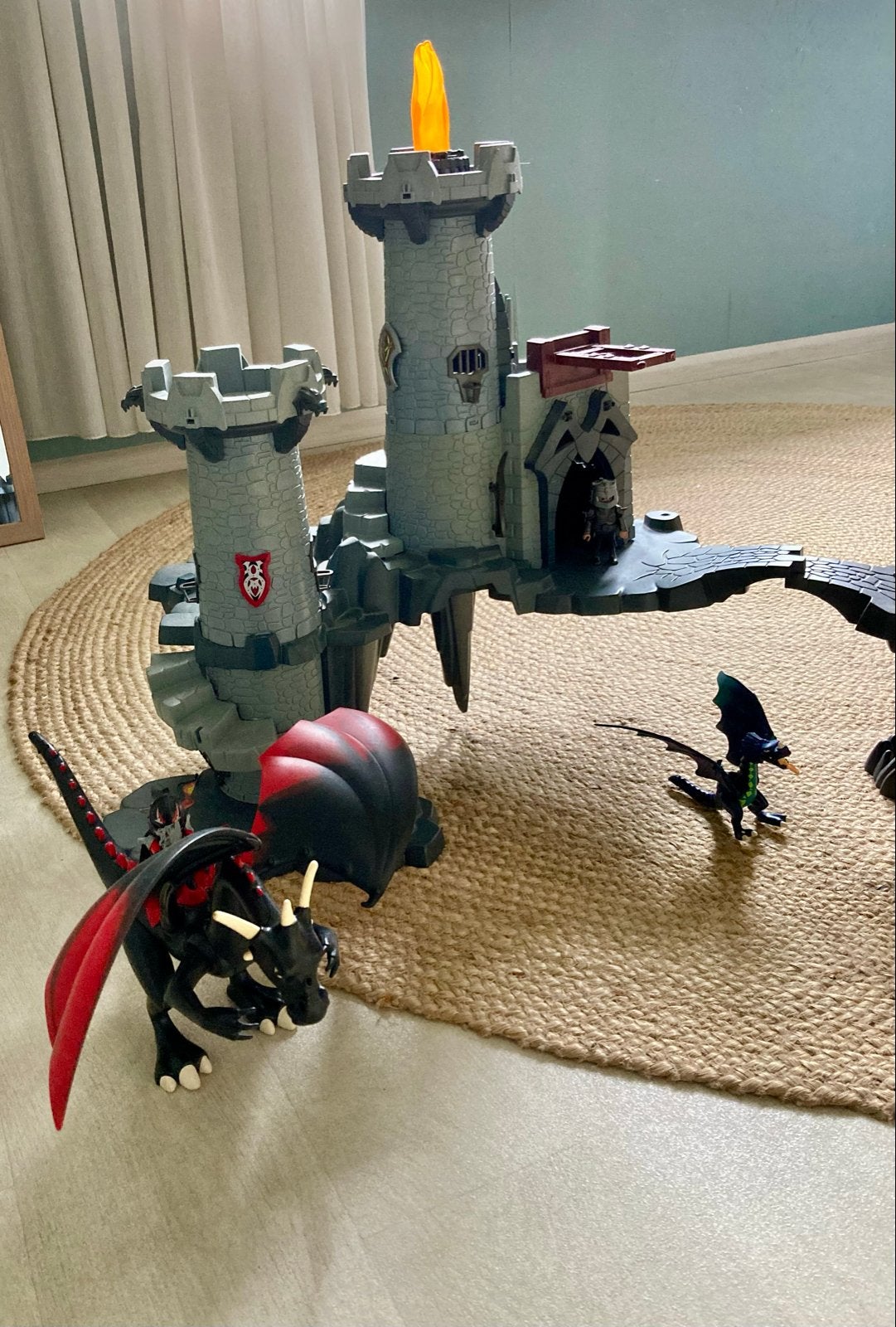Playmobil Ridderkasteel met Draken, Ophalen, Gebruikt, Complete set, Kasteel/Fort