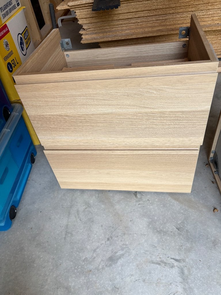 wastafelkast, Huis en Inrichting, Badkamer | Badkamermeubels, Ophalen, Gebruikt, 50 tot 100 cm, Minder dan 100 cm