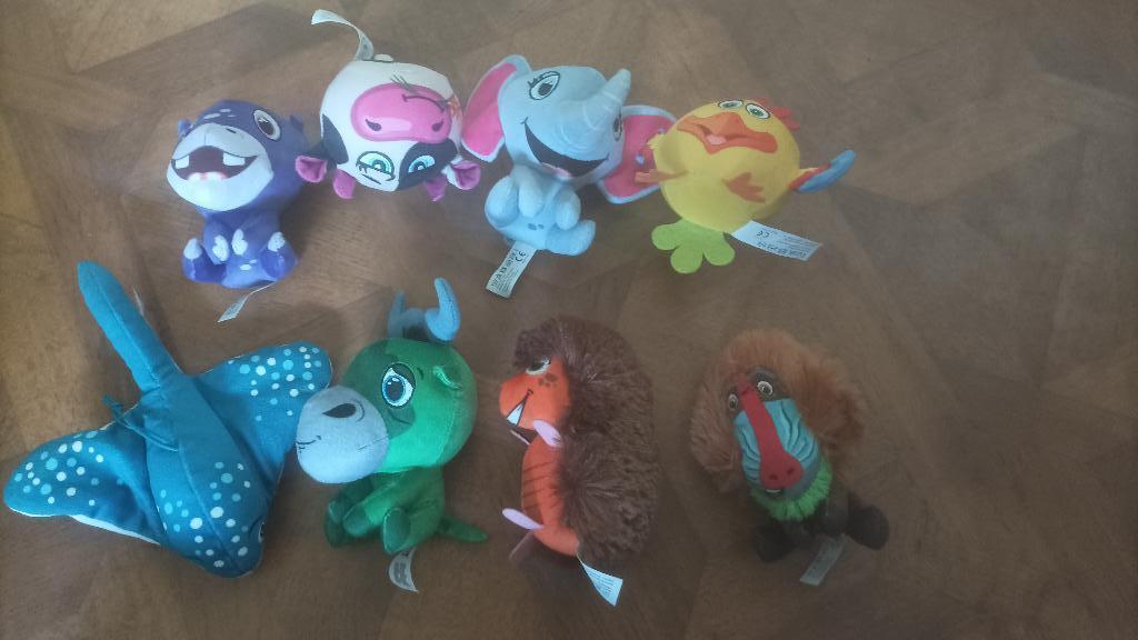 Lidl mini knuffels nieuw 1 euro per stuk, Ophalen of Verzenden, Zo goed als nieuw, Overige typen