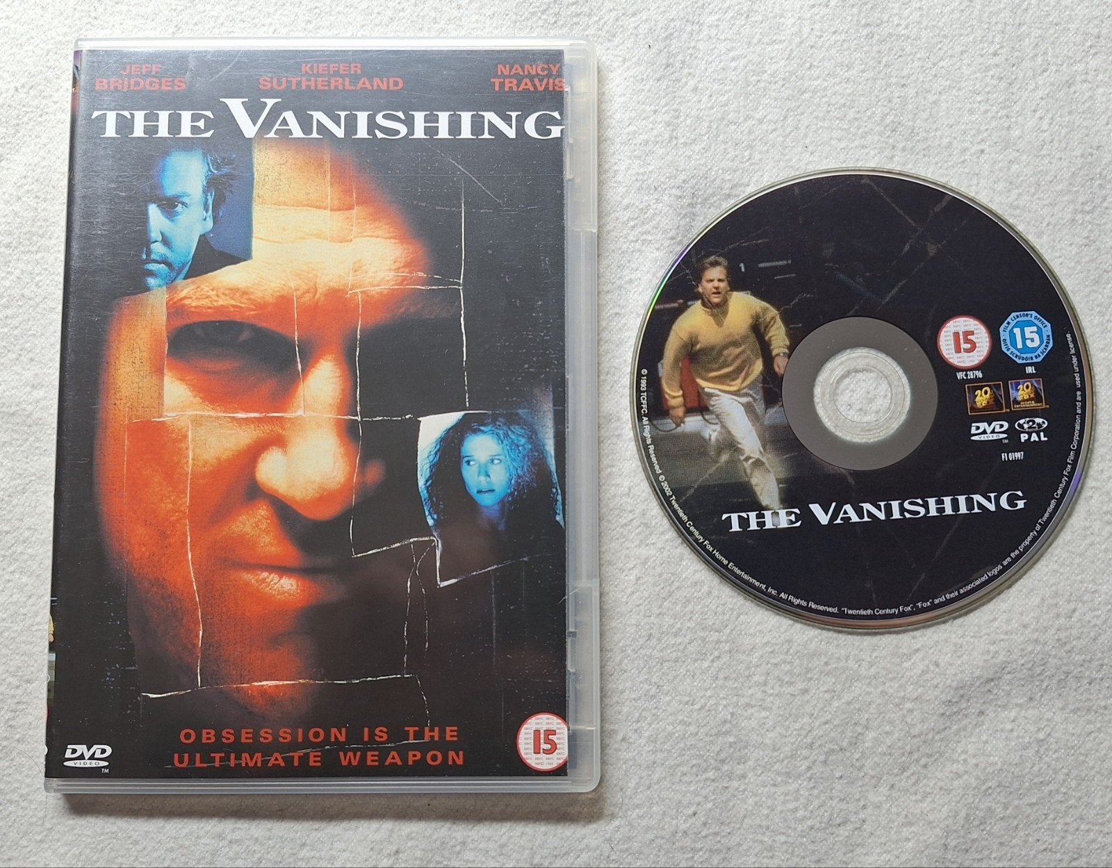 The Vanishing ( Sluizer ) met Sutherland, Bridges UK IMPORT, Psychologische thriller, Engels, Vanaf 16 jaar, Engels
