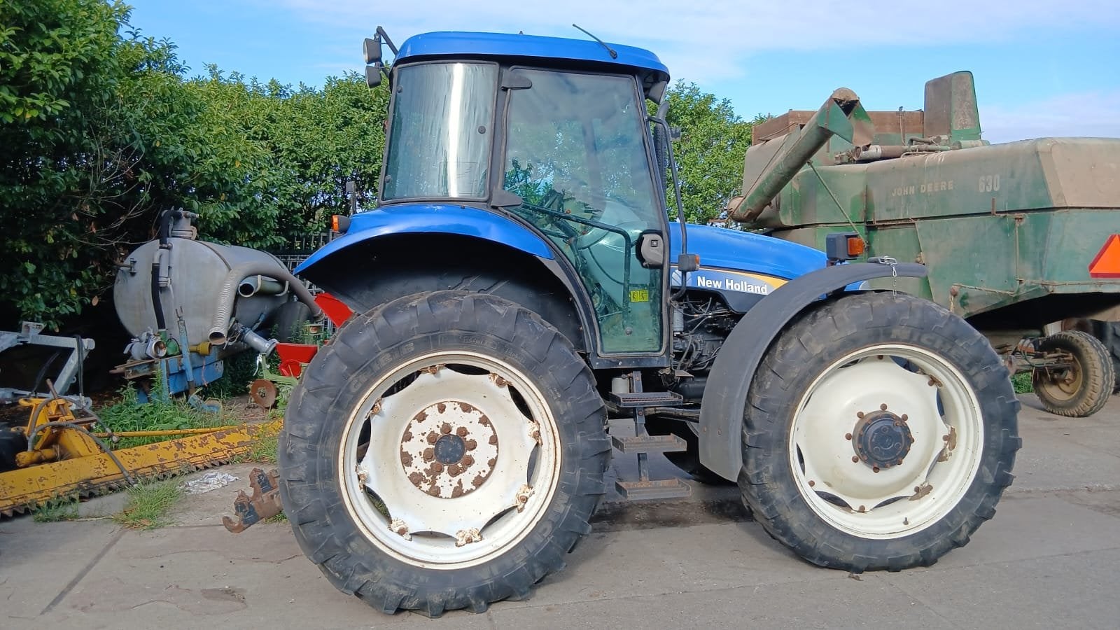 New Holland TD95 D TD95d (bj 2010), Gebruikt, New Holland, 5000 tot 7500