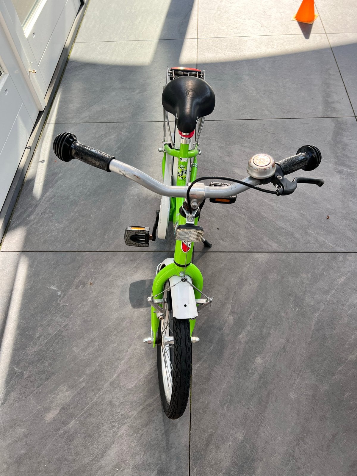 Puky kinderfiets groen - 16 inch, Ophalen, Gebruikt, Velgrem, 16 tot 20 inch