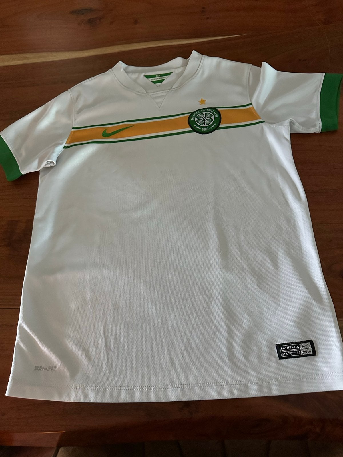 Nike Celtic voetbalshirt maat 158, Ophalen of Verzenden, Gebruikt, Jongen, Sport- of Zwemkleding
