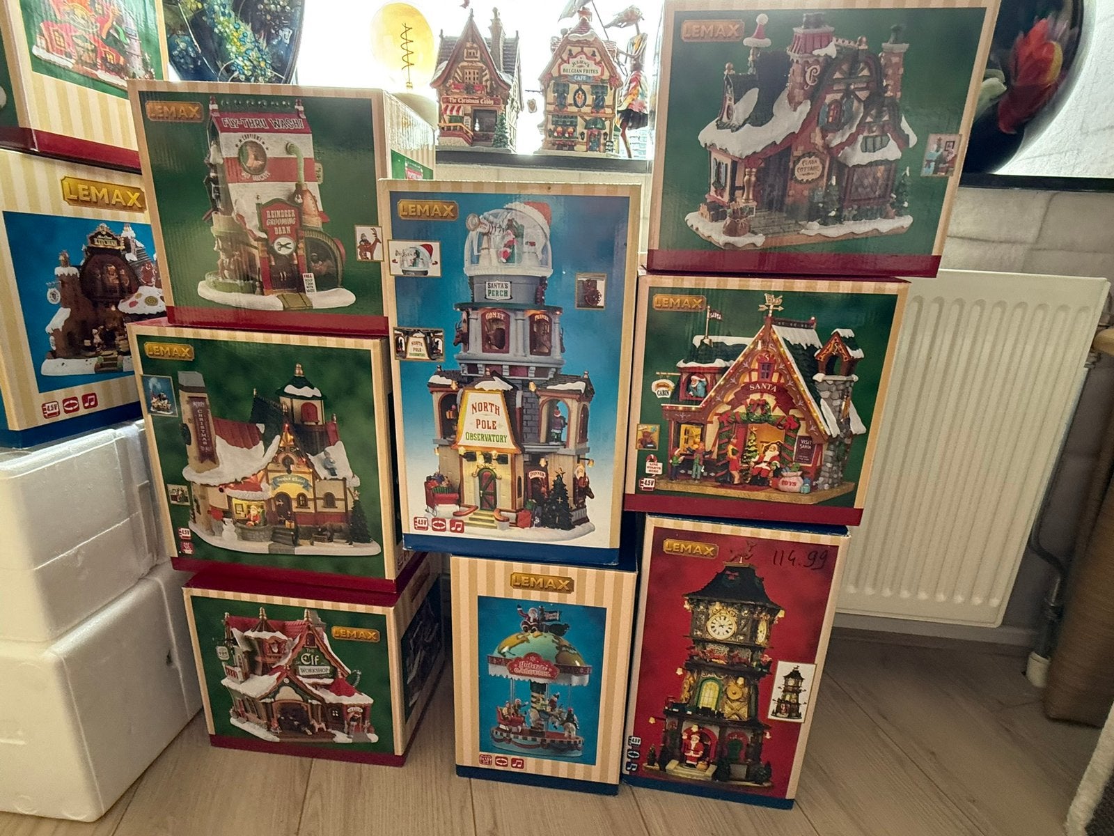 Kerstdorp met extra’s aangeboden, Diversen, Ophalen, Zo goed als nieuw