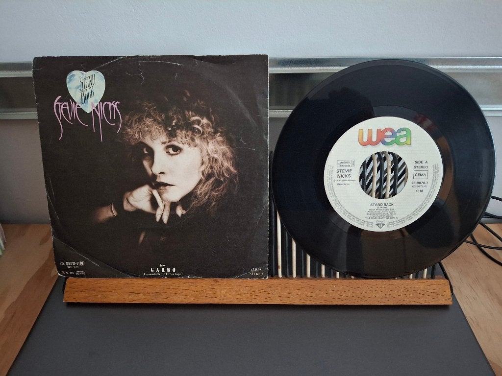 Stevie Nicks-Stand back(361) 2 euro vaste prijs, Ophalen of Verzenden, Zo goed als nieuw, 7 inch, Pop