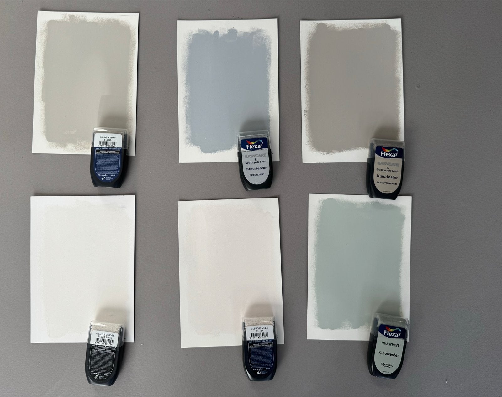 Flexa Kleurtesters - Diverse Kleuren, Overige kleuren, Nieuw, Ophalen of Verzenden, Verf