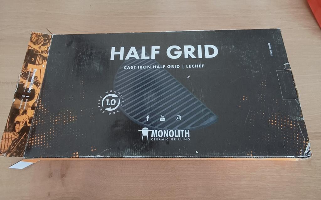 Monolith LeChef Gietijzeren Halve Maan Rooster (SGS) – NIEUW, Ophalen of Verzenden, Nieuw, Monolith