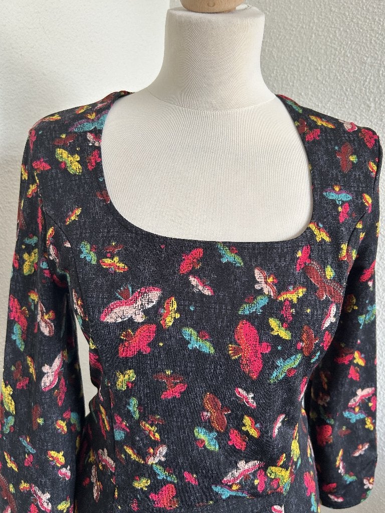 Zoe Loveborn maat 40 prachtige retro jurk 2724, Maat 38/40 (M), Overige kleuren, Zoe Loveborn, Zoe Loveborn