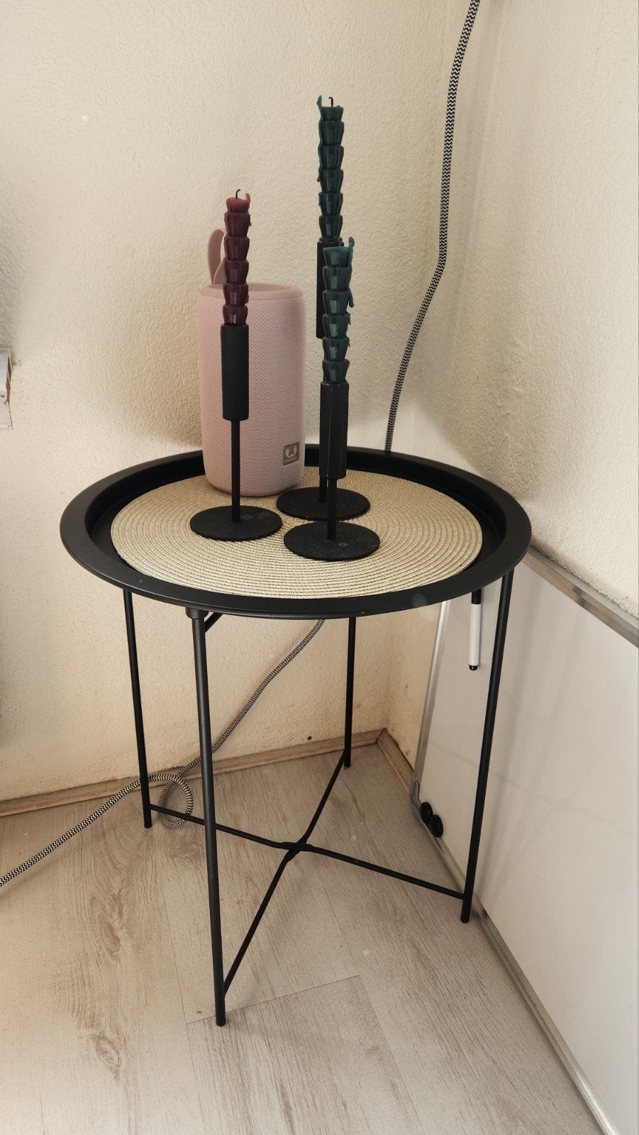 JYSK Salontafel - Zo goed als nieuw, Huis en Inrichting, 50 tot 100 cm, Rond, Zo goed als nieuw, Metaal