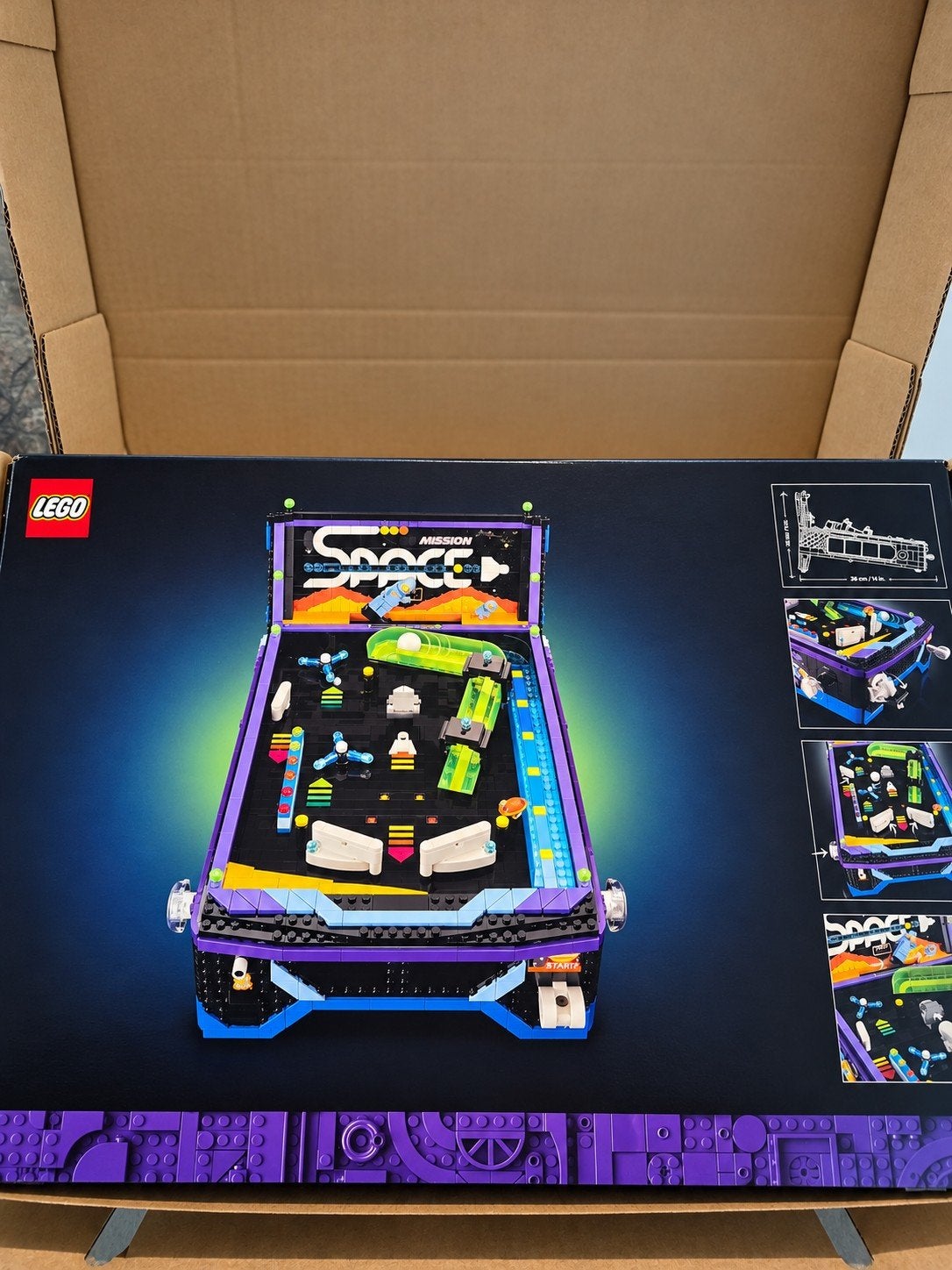 LEGO Ideas Flipperkast (71374), Kinderen en Baby's, Ophalen of Verzenden, Zo goed als nieuw