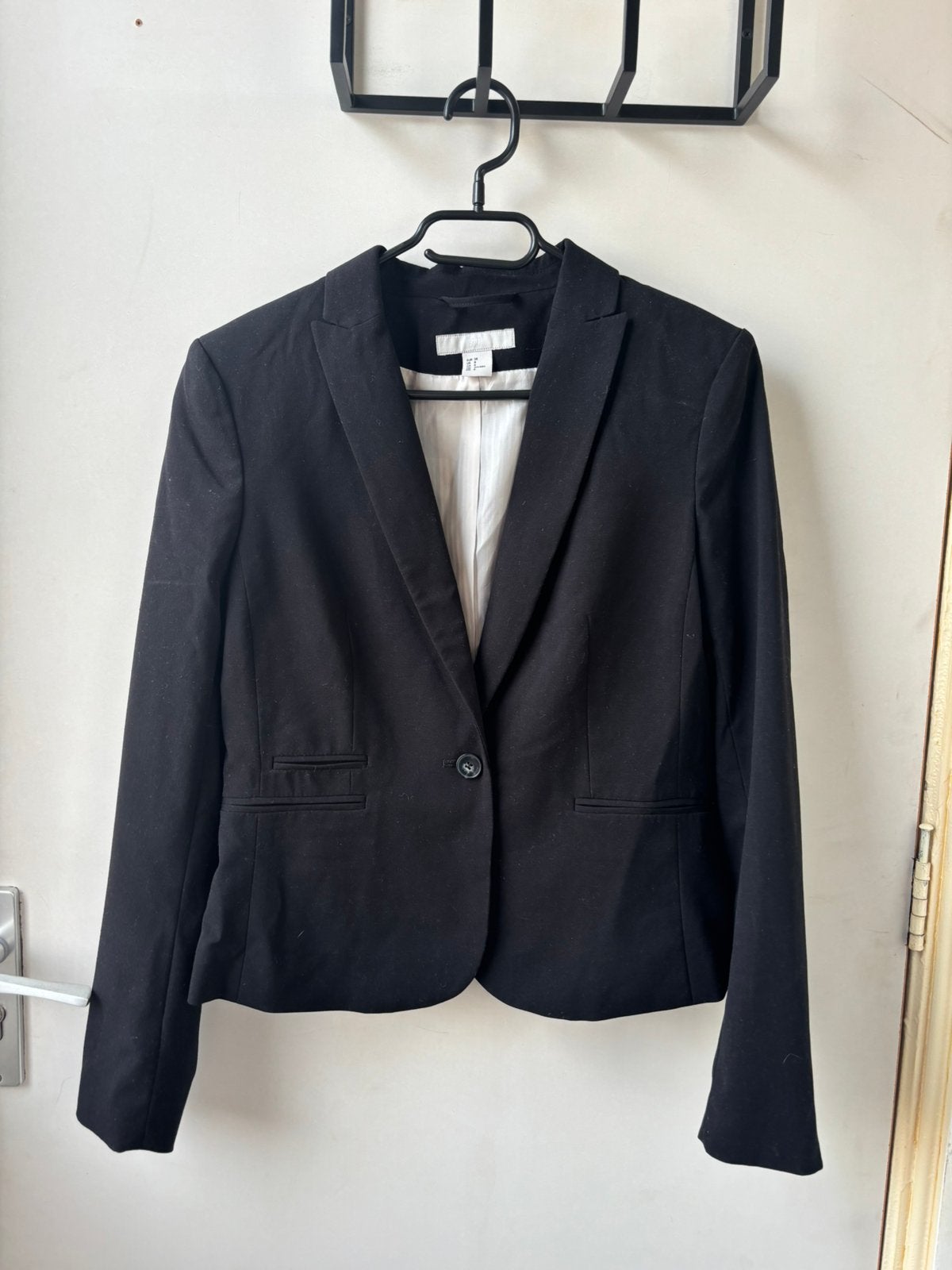 Blazer H&M maat 38 nieuw, Maat 38/40 (M), Zwart, Nieuw, Ophalen of Verzenden