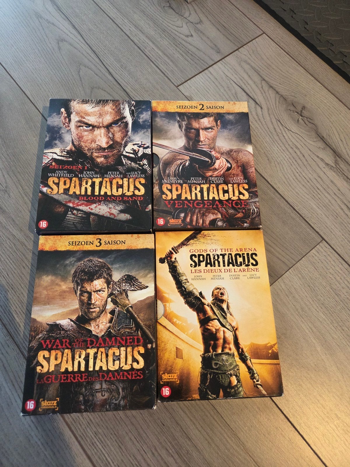 Spartacus complete collectie. 1x bekeken., Verzenden, Zo goed als nieuw