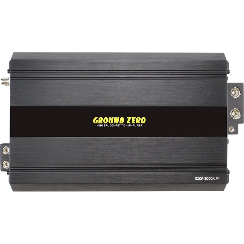 Ground Zero GZCA 3000X.M1 Monoblok versterker 3000W RMS