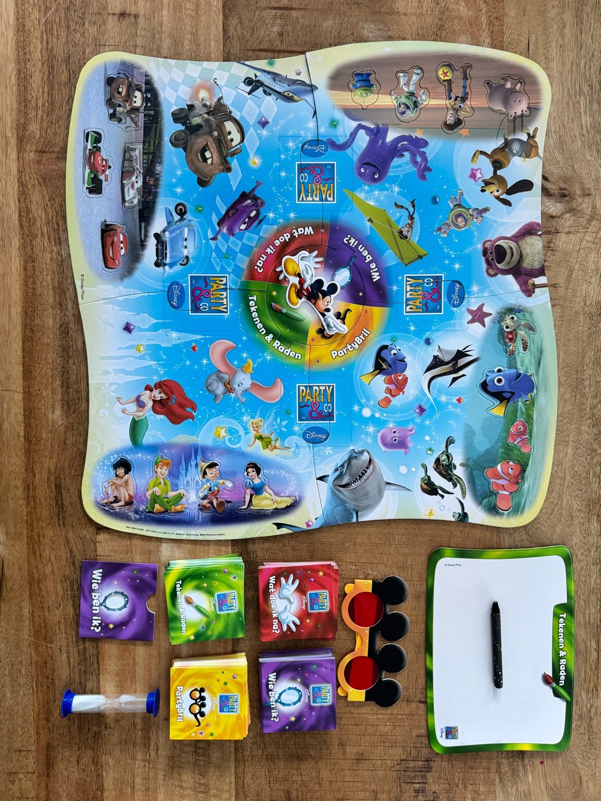 Jumbo Party & Co Disney Bordspel - Compleet Gezinsspel, Een of twee spelers, Ophalen of Verzenden, Zo goed als nieuw
