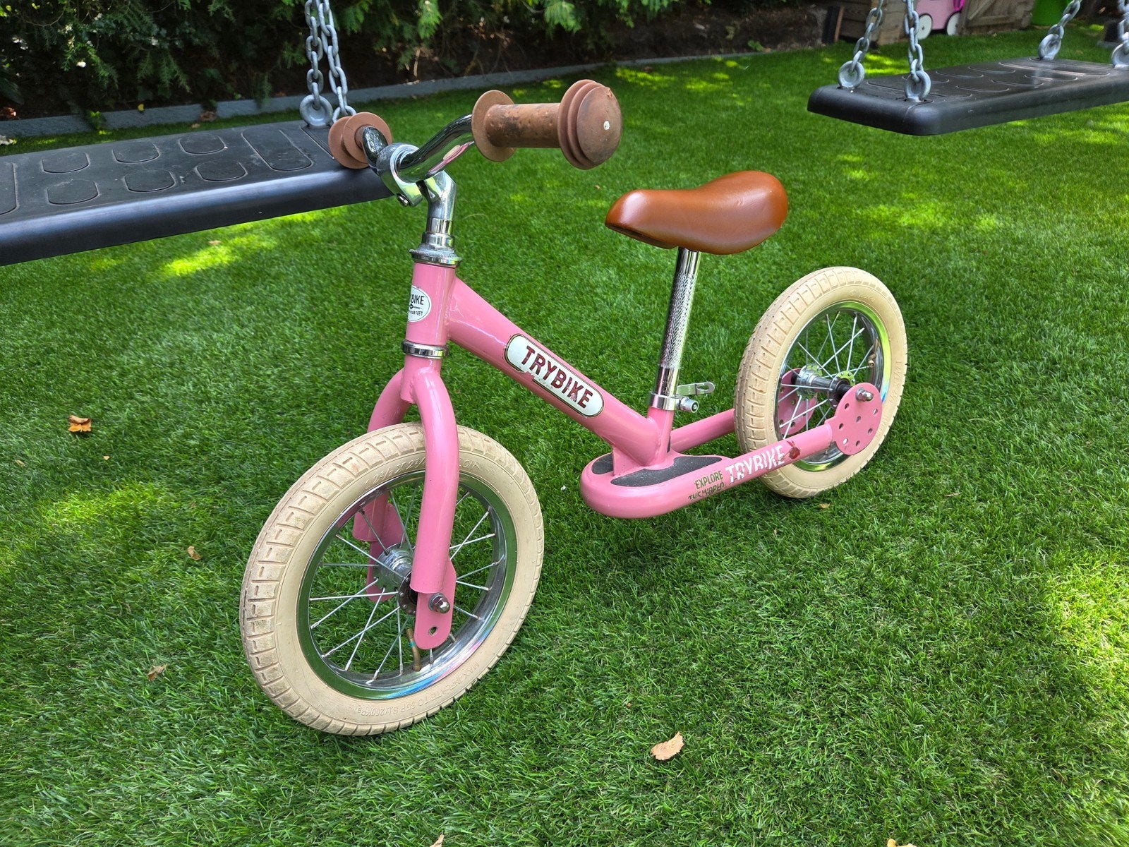 Roze Trybike loopfiets, Ophalen, Gebruikt, Minder dan 16 inch, Trybike