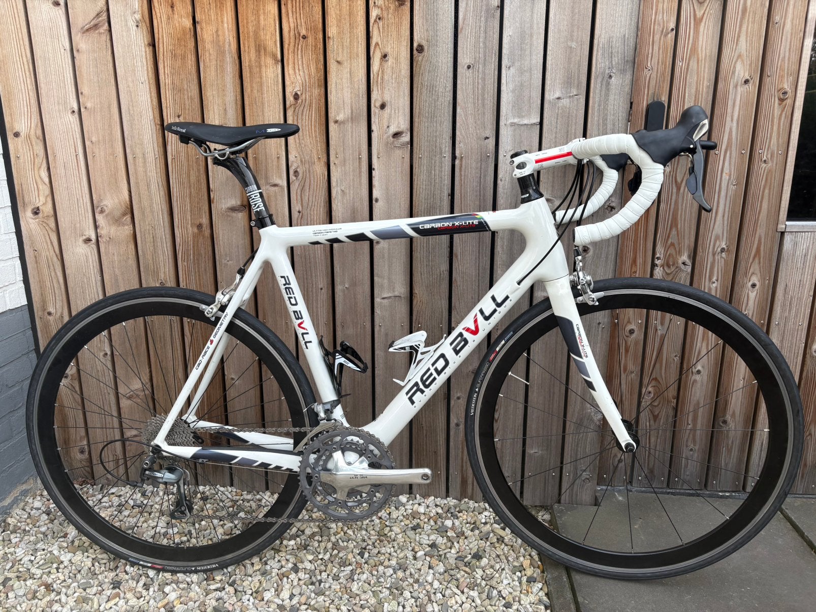 Full carbon Red Bull X-Lite shimano Ultegra 3x10 speed, Overige merken, 28 inch, Stalbergweg, Gebruikt