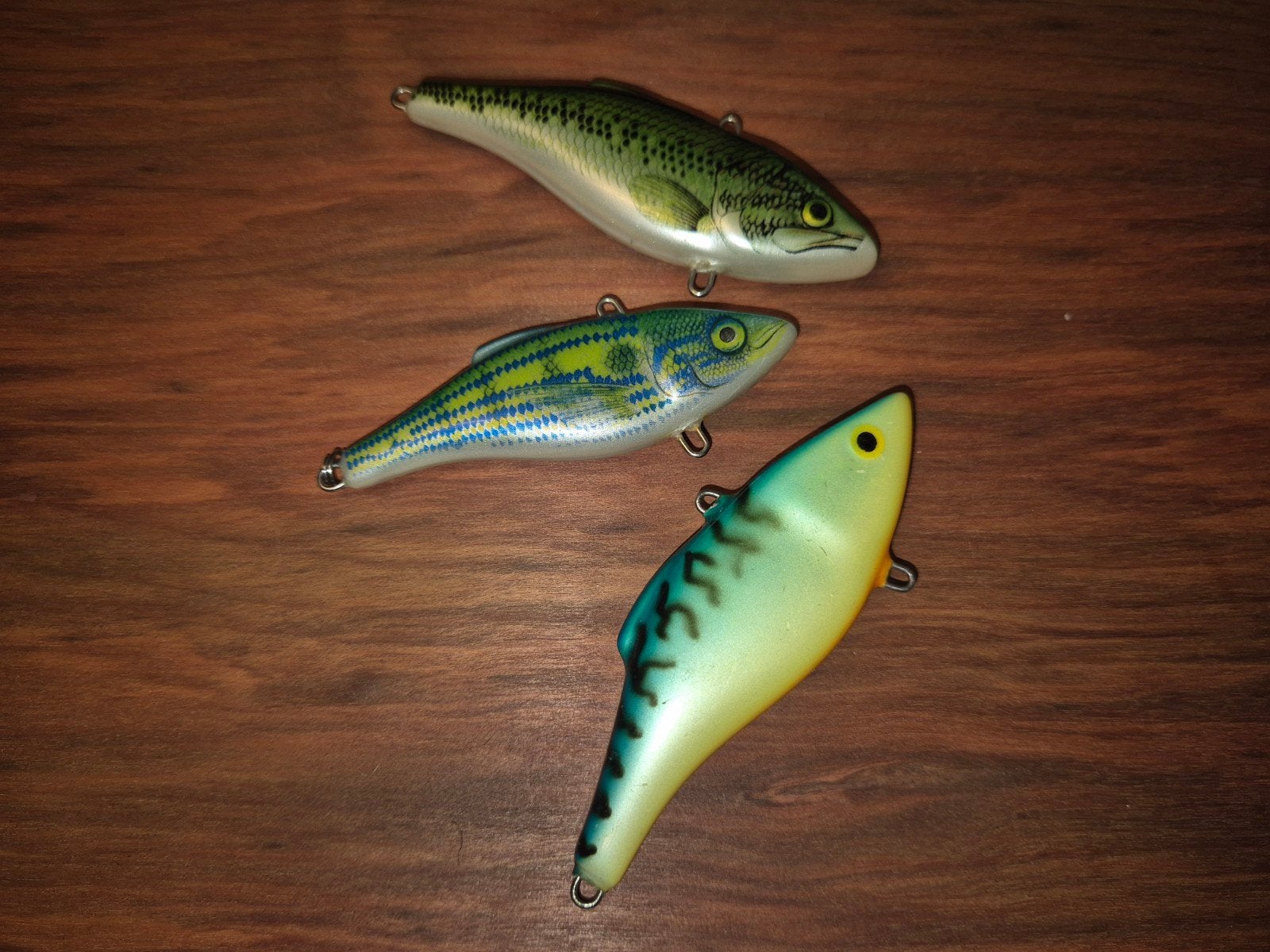 3 X RAPALA RATTLIN, Ophalen of Verzenden, Zo goed als nieuw, Overige typen