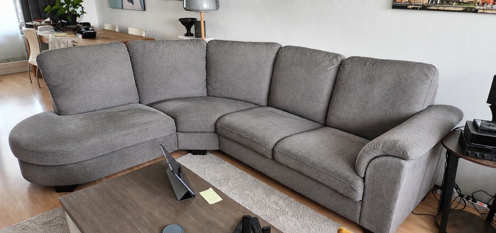 IKEA Tidafors Hoekbank - 240x300cm, Ophalen, Gebruikt, 100 tot 125 cm, Hoekbank