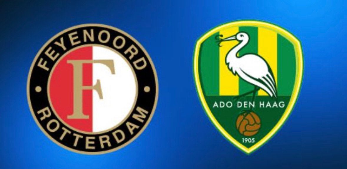 Feyenoord - ADO Den Haag tickets gele zijde vak TT, Losse kaart, Twee personen, Augustus