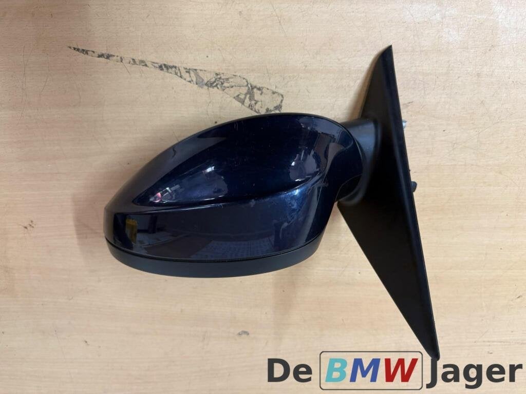 Buitenspiegel links blauw BMW 3-serie E90 E91 51167189967, Gebruikt, Ophalen of Verzenden, BMW, BMW