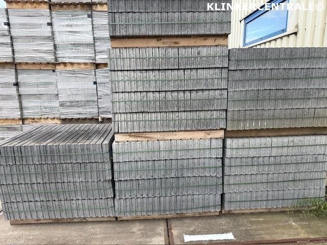 1.216 stuks  zwart antraciet betonbanden 6x20x100cm B-keus, Verzenden, Overige typen, Nieuw, 10 m² of meer