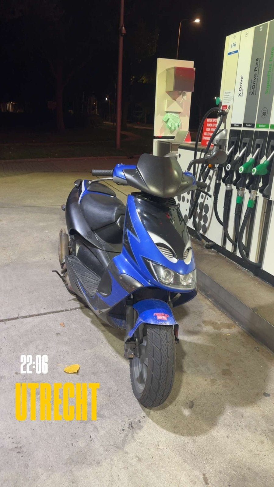 Aprilia SR 50 70cc Malossi Sport - 100+ km/u, Ophalen, Tweetakt, Gebruikt, Maximaal 45 km/u