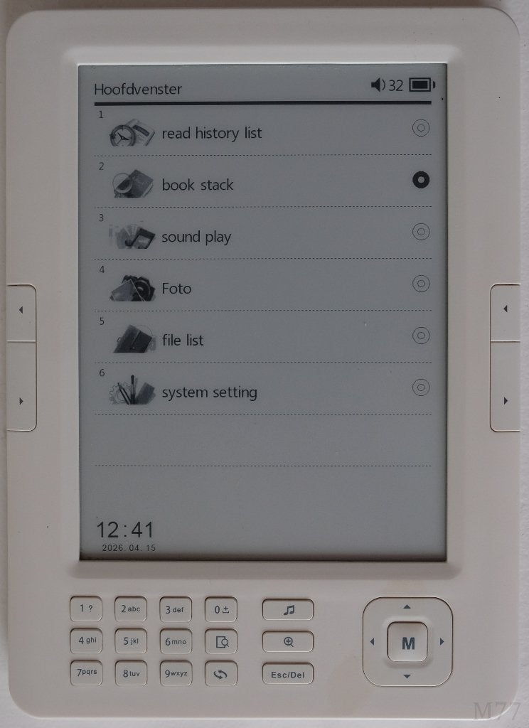 i-Joy KeTab 6'' E-Reader (4GB), Gebruikt, 6 inch of minder, Ophalen of Verzenden, I-Joy