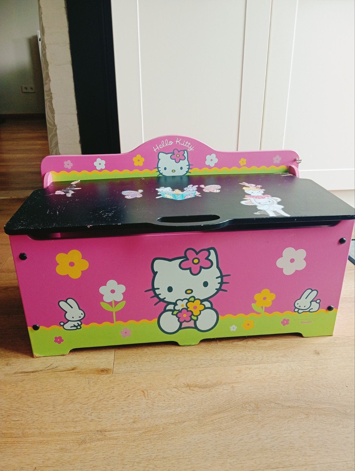 Hello Kitty opbergkist - 70x43x36 cm, Ophalen, Gebruikt, Meisje