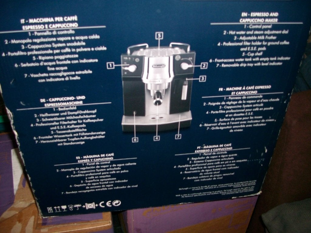 Koffie machine, Witgoed en Apparatuur, Koffiezetapparaten, Ophalen, Koffiemachine, Gemalen koffie, Afneembaar waterreservoir