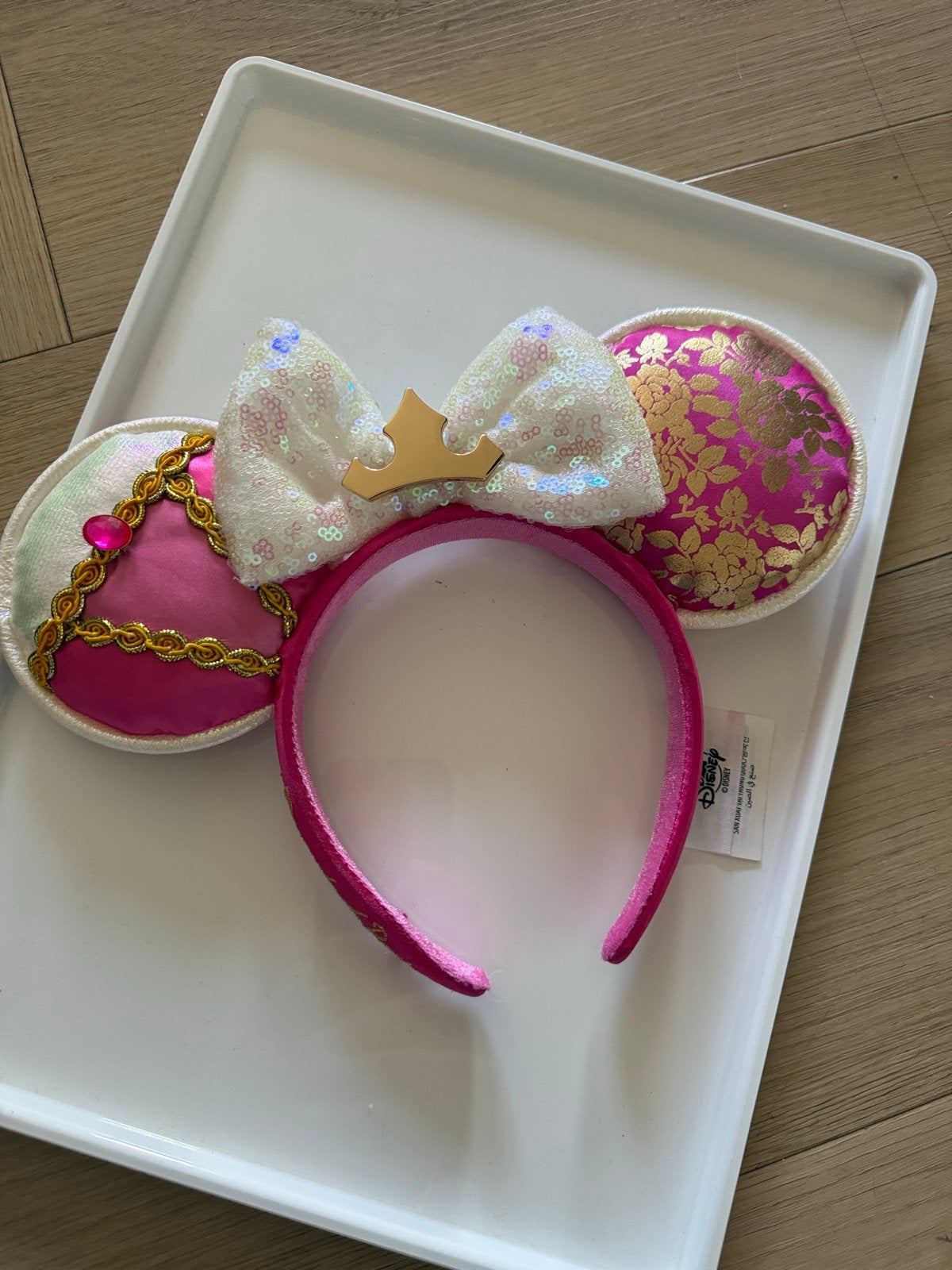 Originele Disney Ears Headband, Ophalen of Verzenden, Overige figuren, Zo goed als nieuw, Beeldje of Figuurtje