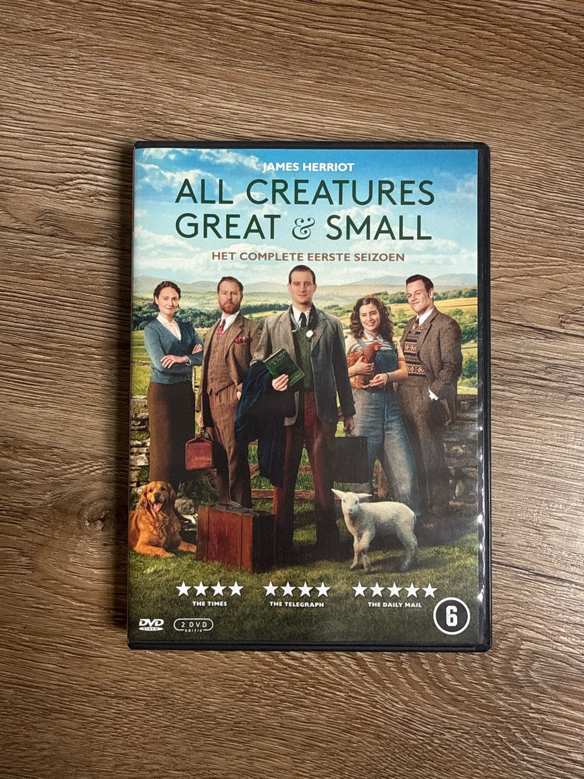 All Creatures Great & Small - James Herriot - eerste seizoen, Cd's en Dvd's, Dvd's | Tv en Series, Engels, Seizoen 1, Verzenden