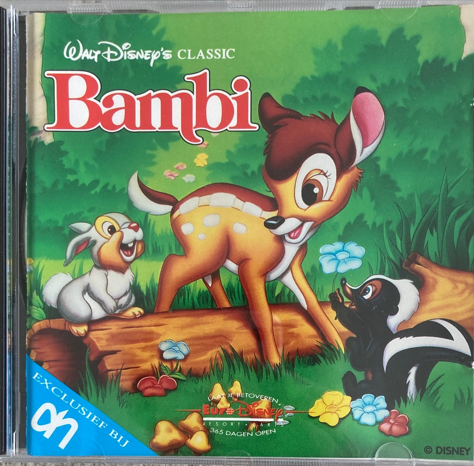 Walt Disney's Classic Bambi - Het verhaal en de liedjes CD, 6 tot 9 jaar, Ophalen of Verzenden, Zo goed als nieuw, Verhaal of Sprookje