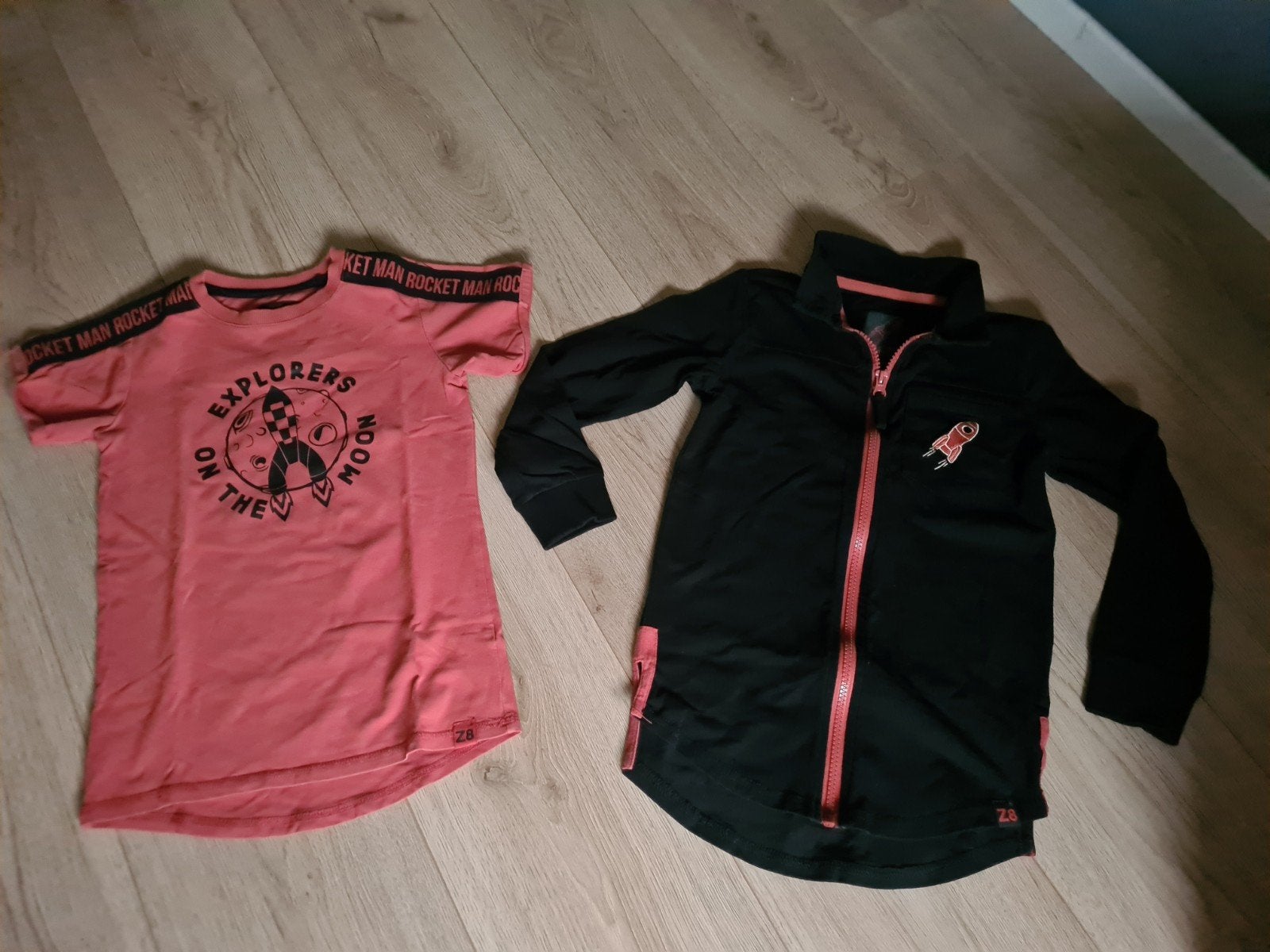 Z8 shirt en blouse 116/122 Zgan, Z8, Ophalen of Verzenden, Zo goed als nieuw, Shirt of Longsleeve