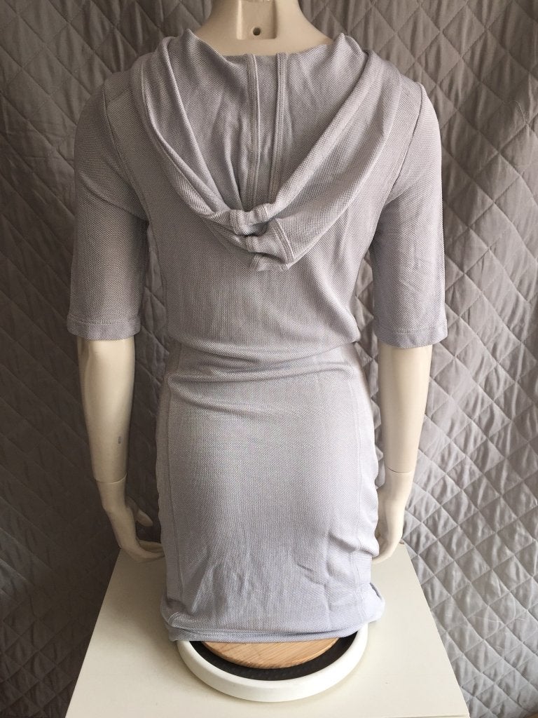 Claudia Strater jurk 38 (2B23), Tweedehands verkoop, Blauw, Ophalen of Verzenden, Onder de knie