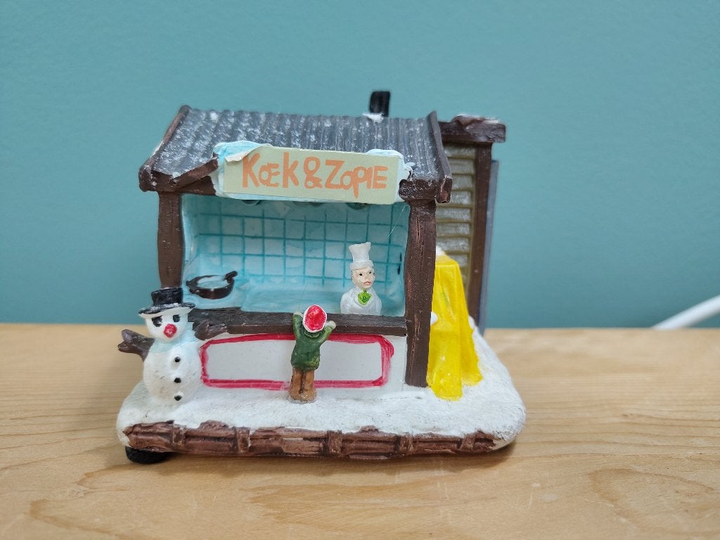 Intratuin Koek en zopie voor kerstdorp, Diversen, Ophalen of Verzenden