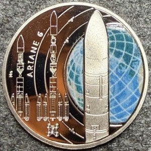 Duitsland 5 Euromunt 2026 “Ariana 6″Gekleurd”, Postzegels en Munten, Verzenden, Duitsland, 5 euro, Losse munt